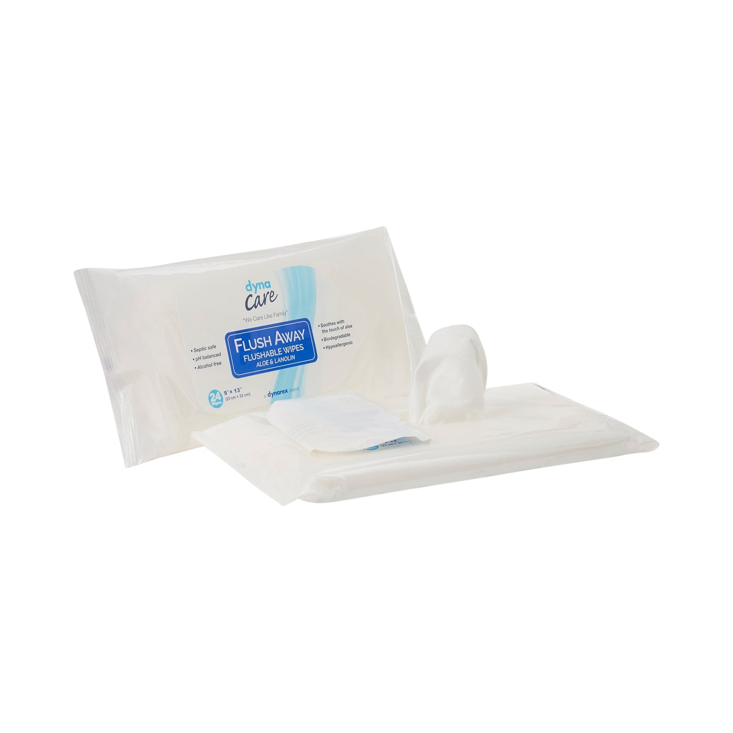 WIPE, WET FLUSHABLE ADULT 9X13"