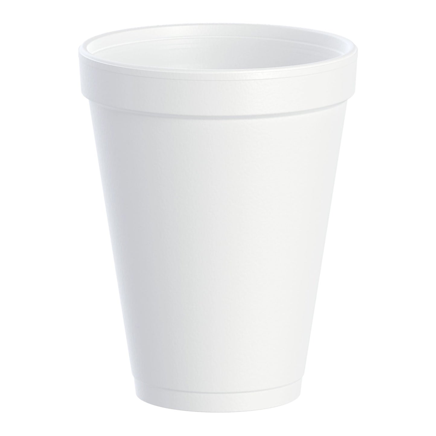 CUP, FOAM TALL WHT 12OZ