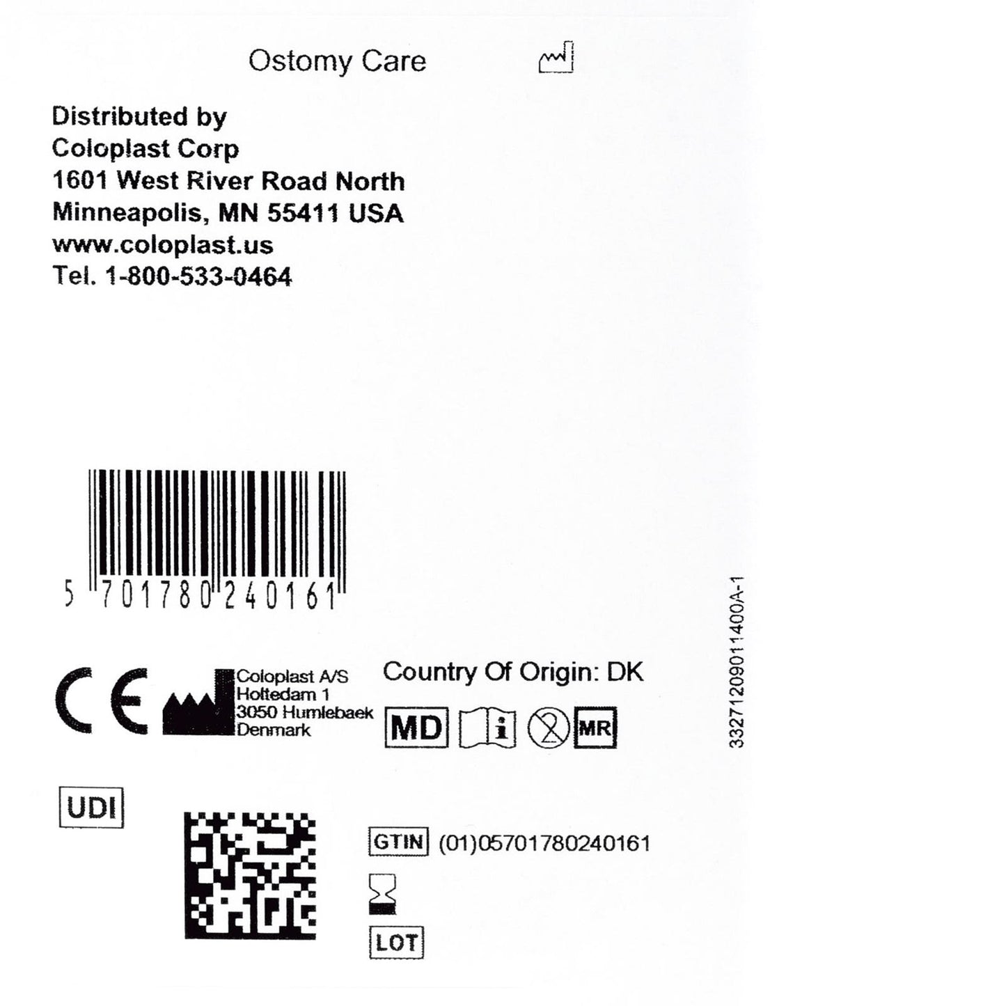 SEAL, F/OSTOMY POUCH BRAVA 3/4"