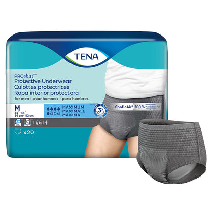 UNDERWEAR, INCONT PROTECTIVE PROSKIN MENS MED