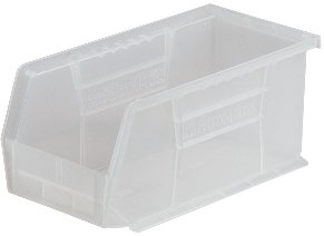 BIN, STORAGE SEMI CLR 10 7/8"X5 1/2"X5"