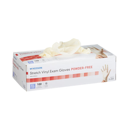 GLOVE, EXAM VNYLSTRCH XL N/S