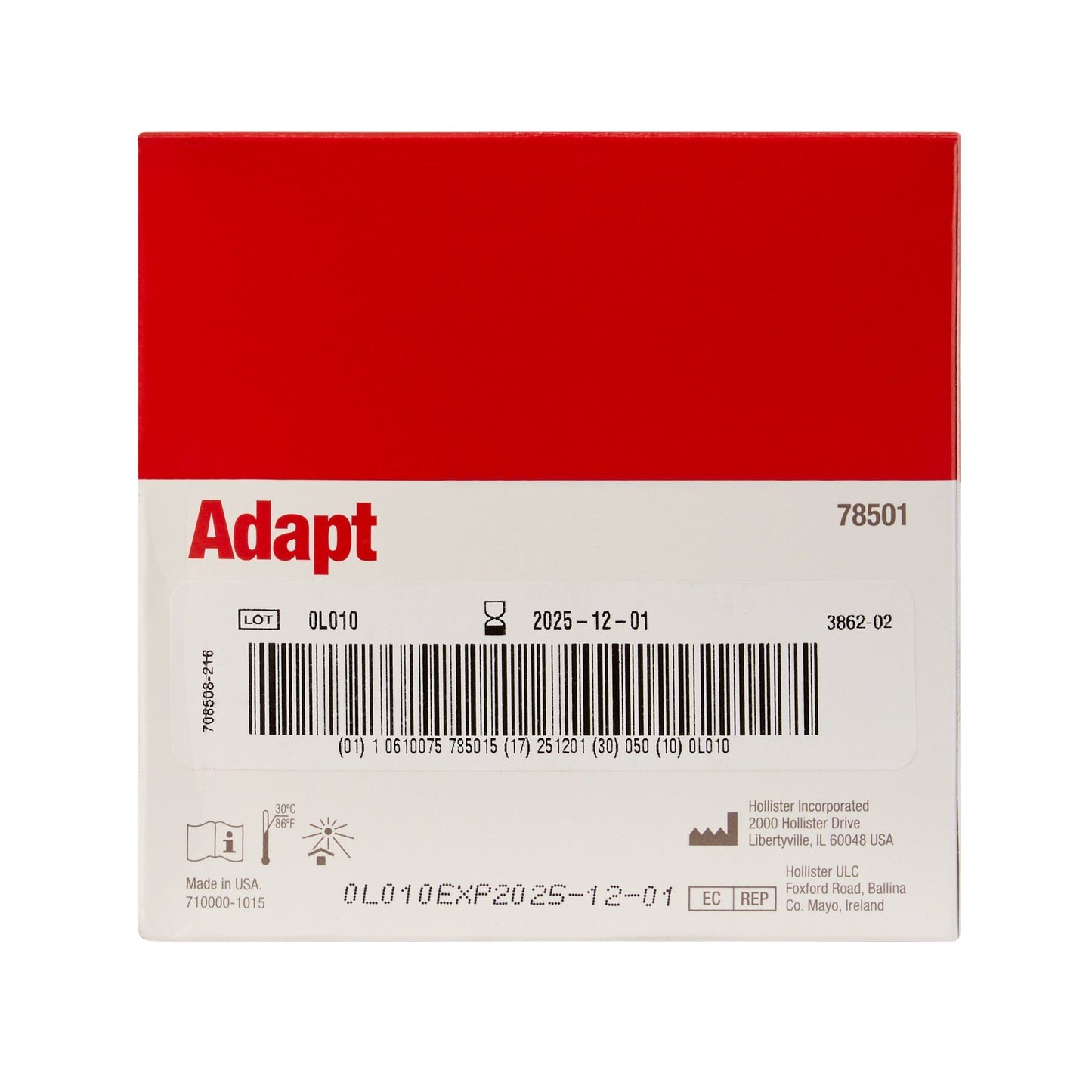 DEODORANT, ADAPT LUBRICATING 8ML PKTS