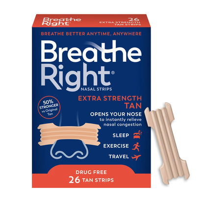 BREATHE RIGHT, NASAL STRIP XSTAN