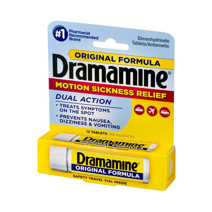 DRAMAMINE, TAB ORIG 50MG