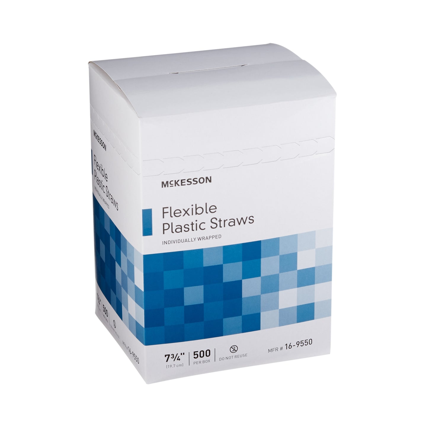 STRAW, PLASTIC FLEX WRAP LF
