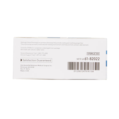 DRESSING, HYDROGEL SHEET STR LF 2X2