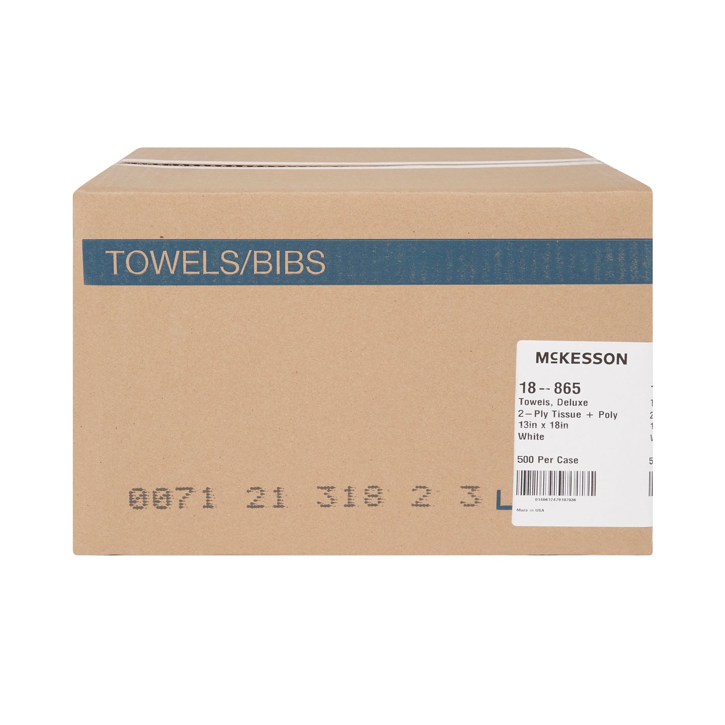 TOWEL, PRO 2PLY/POLY WHT 13X18