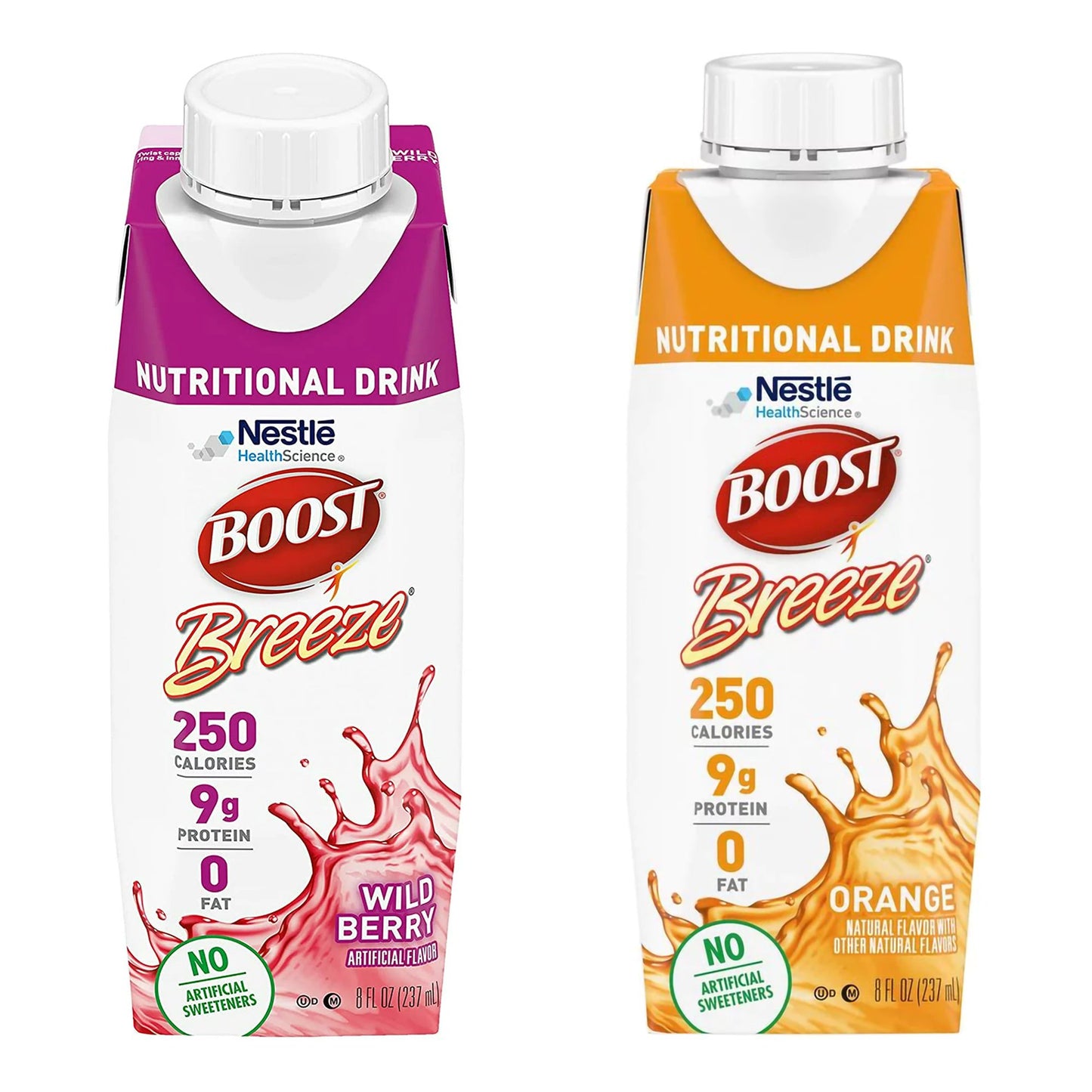 BOOST BREEZE, VARIETY ORG & WILDBERRY 8OZ