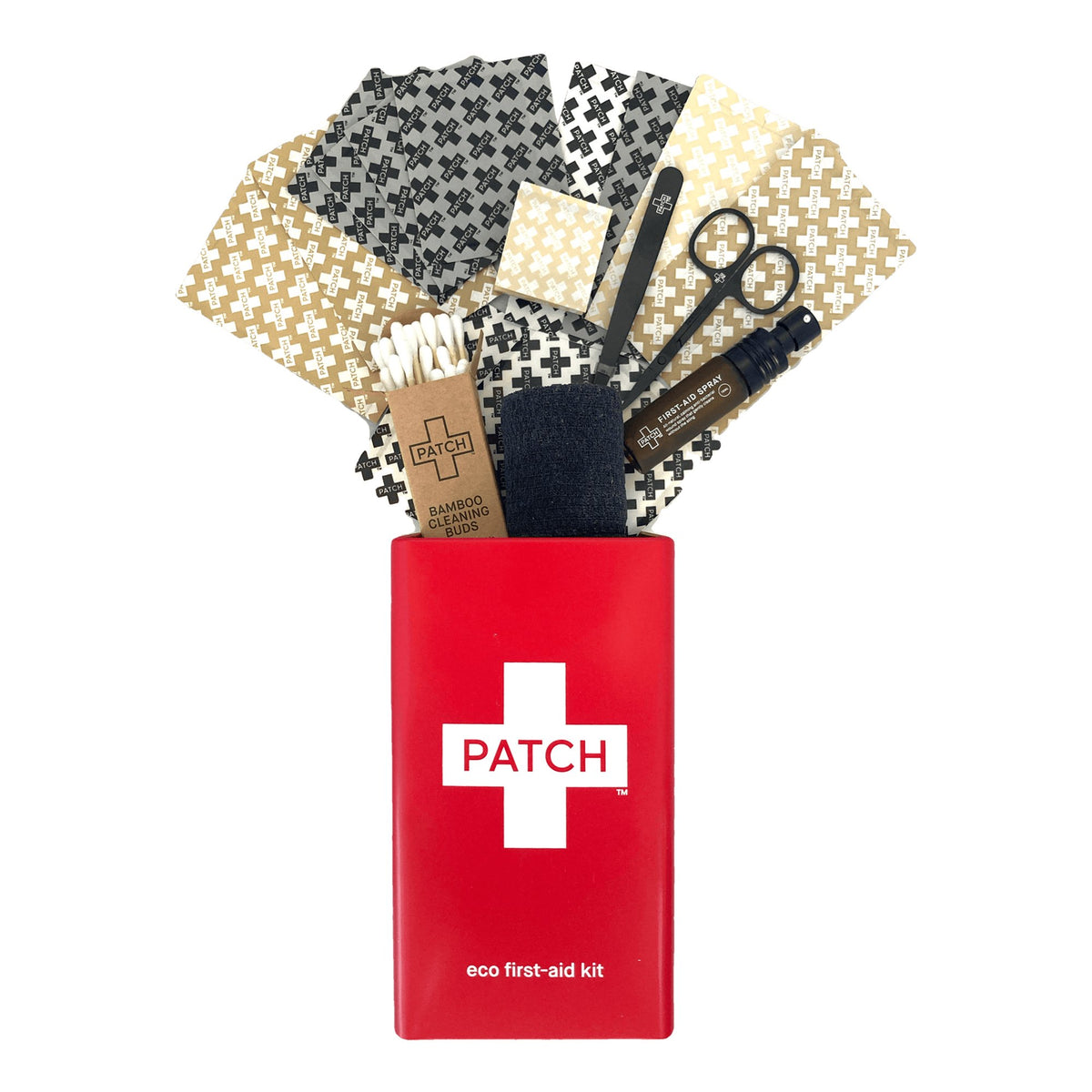 BANDAGE KIT, WOUND PATCH ECO FIRST AID