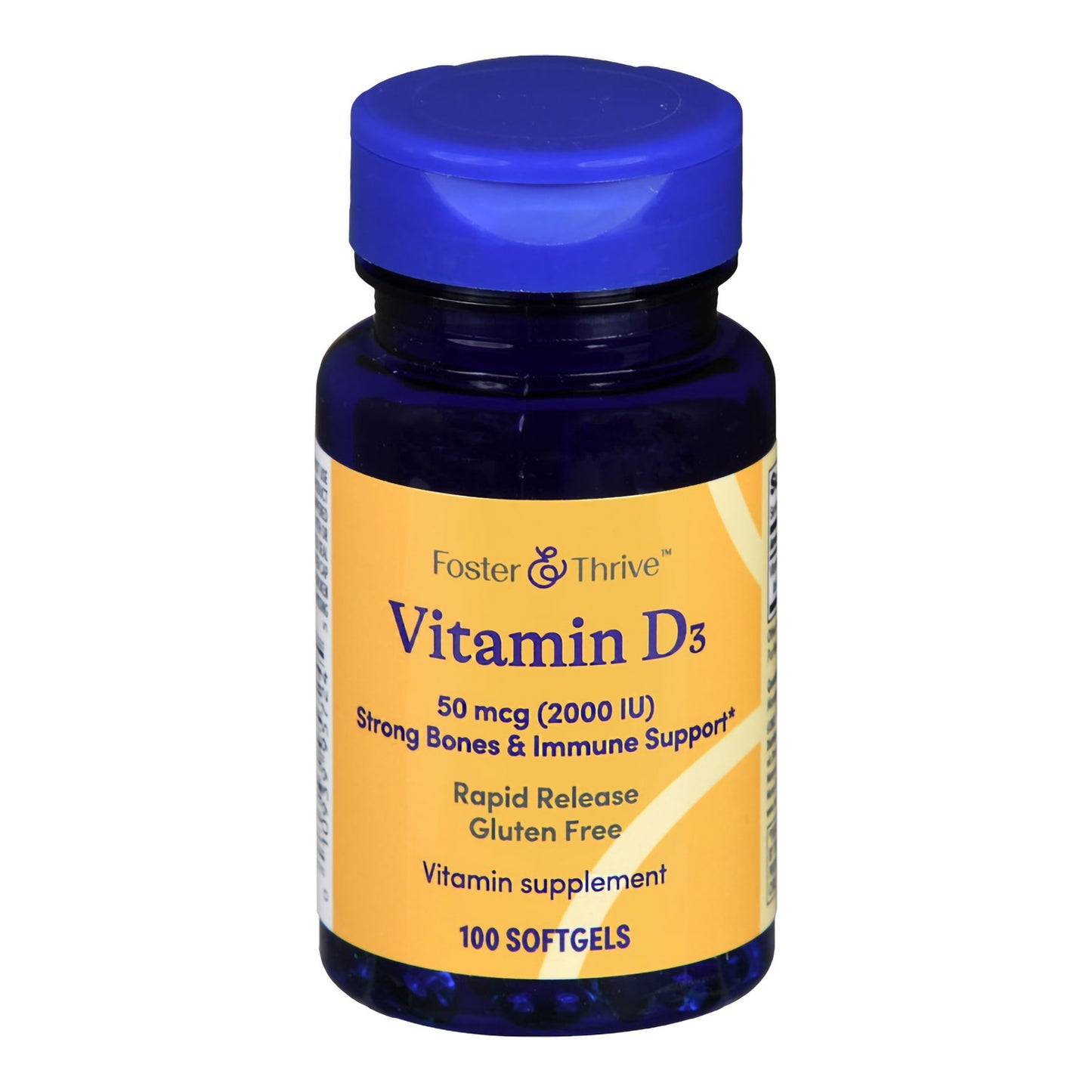 VITAMIN D3, TAB SGEL FT SM 50MCG2000IU