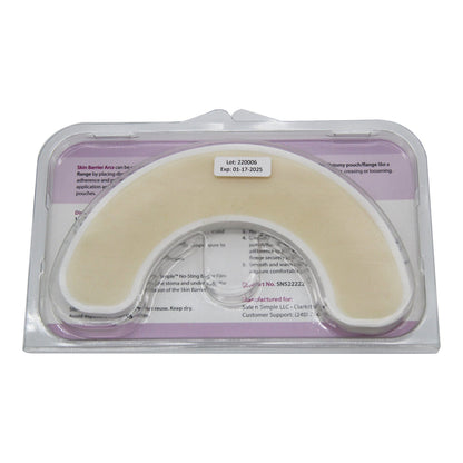BARRIER, SKIN HYDROCOLLOID 1/2CIR STRIPS