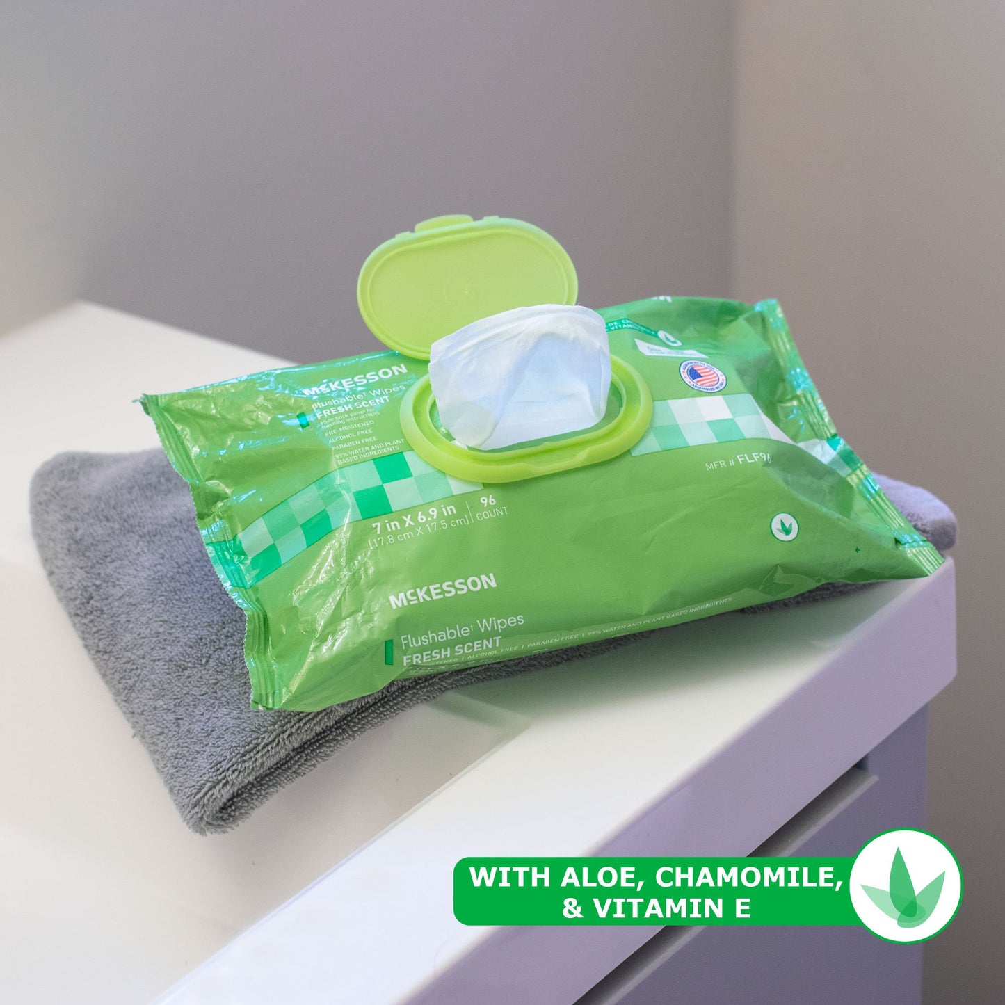 WIPE, WET FLUSHABLE SCENTED SFT PK W/LID