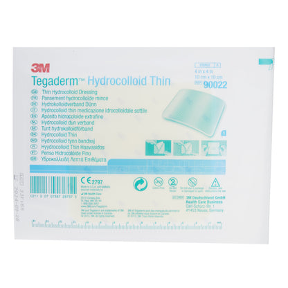DRESSING, TEGADERM HYDROCOL THIN 4"X4"
