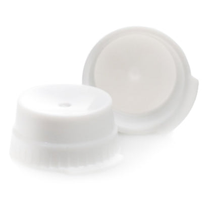 CAP, VAC TUBE WHT 16MM