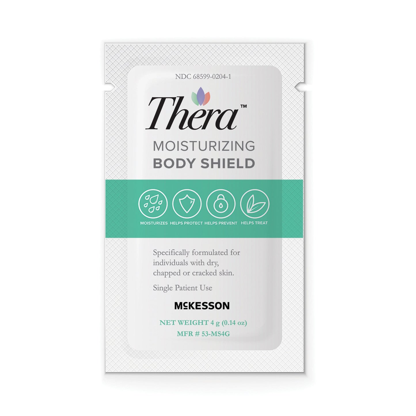 SHIELD, BODY THERA MOIST 4G PKT