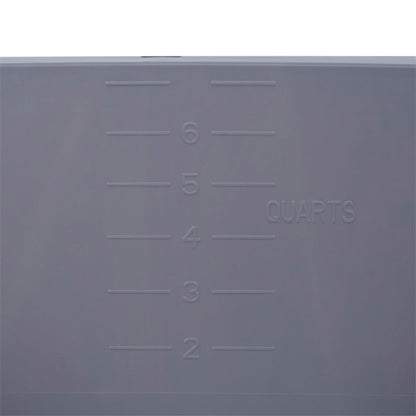 BASIN, WASH GRAPHITE RECTANGLE7QT