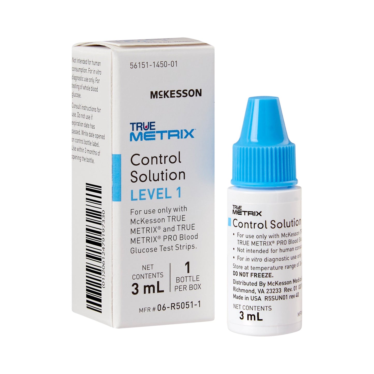 CONTROL, BLD GLUCOSE LEVEL 1 TRUE METRIX