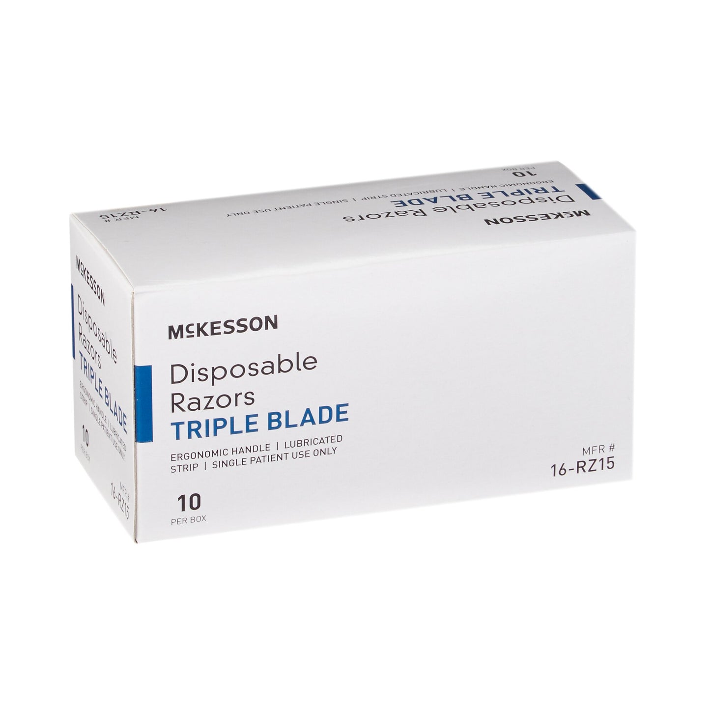 RAZOR, TRPLE BLADE ERGO HNDL W/LUBE