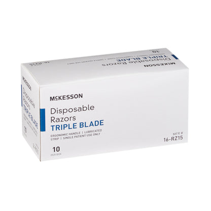RAZOR, TRPLE BLADE ERGO HNDL W/LUBE