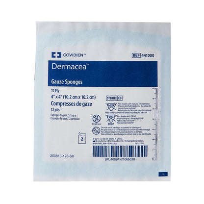 SPONGE, GAUZE DERMACEA STR 4X4