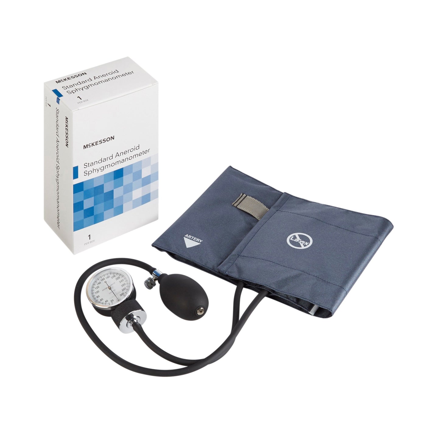 SPHYG, ANEROID STD LF NVY LG ADLT