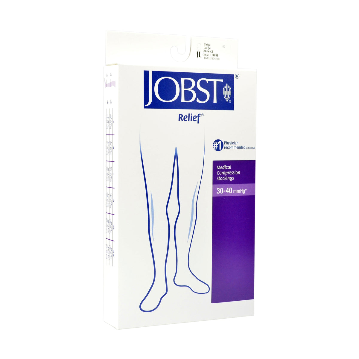 STOCKING, VASC KNEE BGE 30-40MMHG LG SNCAST