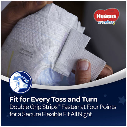 DIAPER, HUGGIES OVERNITE JUMBOSZ5