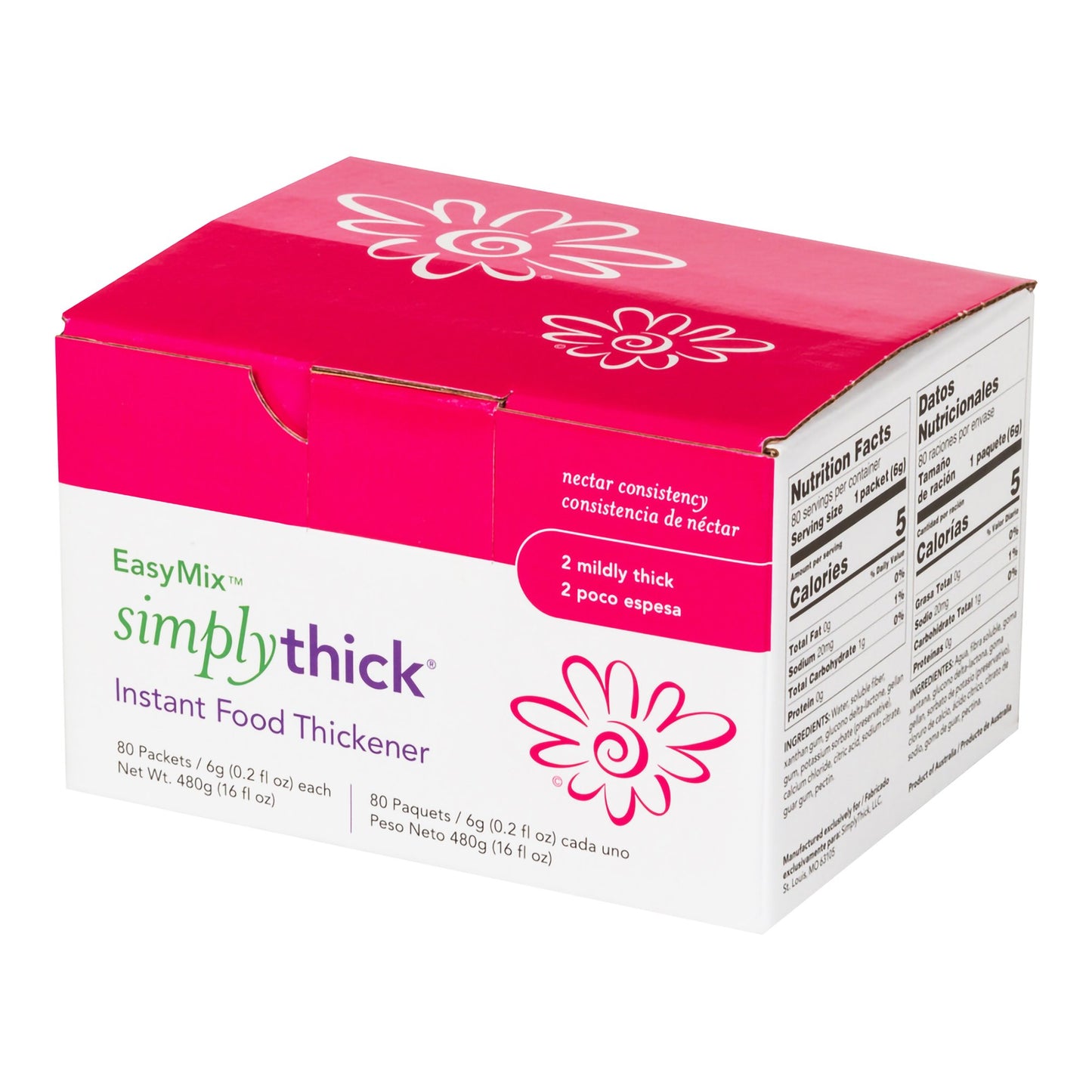 THICKENER, EASYMIX NECTAR INDIVIDUAL 80CT