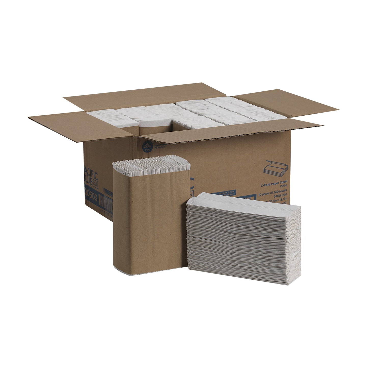 TOWEL, PAPER C-FOLD WHT