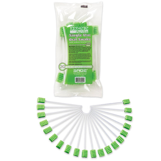 SWAB, ORAL W/ NA BICARB