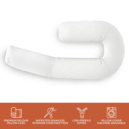 POSITIONER, PATIENT THERAPEUTIC BODY PILLOW SM- 5'1" & BELOW