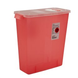 CONTAINER, SHARPS TRANS RED 3GL