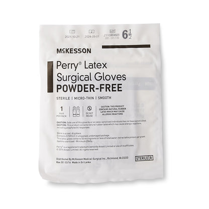 GLOVE, SURG LTX 6.5 STR2 SMTHMICROTHIN