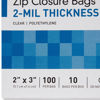 BAG, ZIP LOCK 2X3