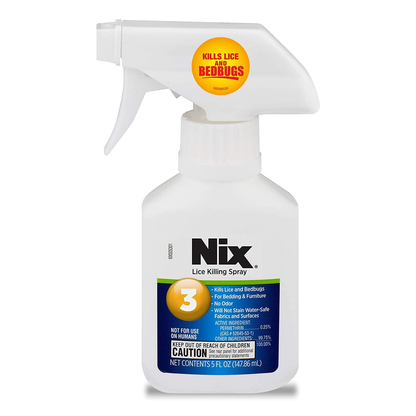 SPRAY, LICE CTRL .25% NIX 5OZ9EMRSN