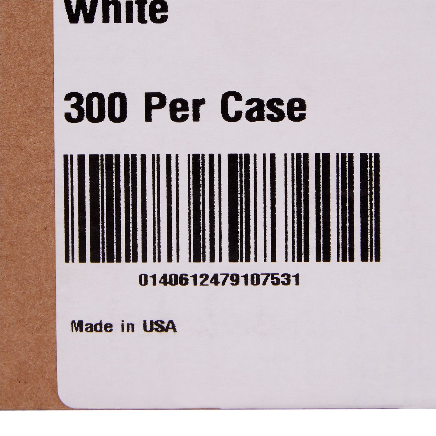 BIB, T/P WHT ADLT 16X32