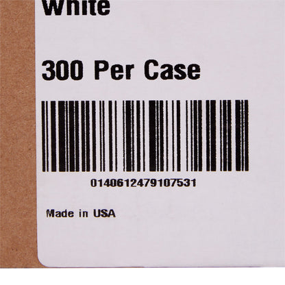BIB, T/P WHT ADLT 16X32