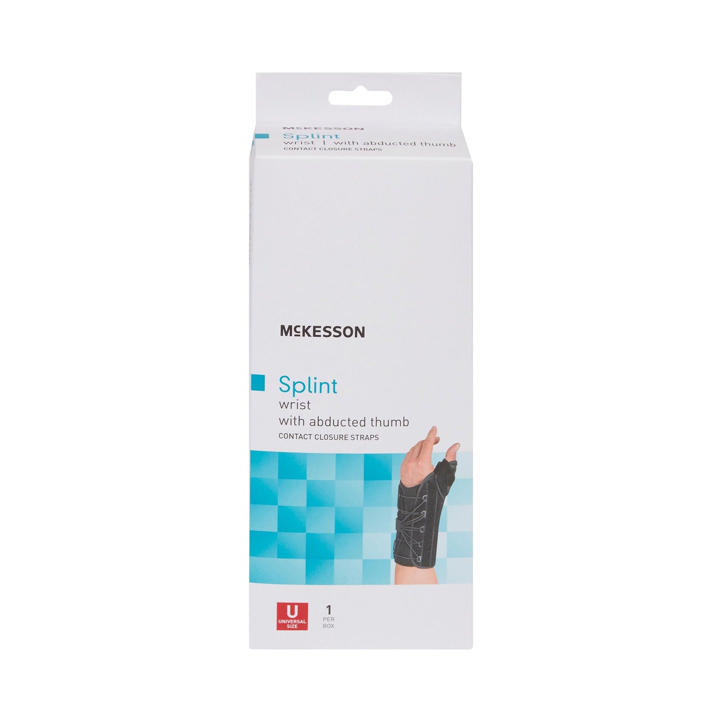 WRIST SPLINT, W/ABDUCTED THUMBLT UNIVERSAL 10"