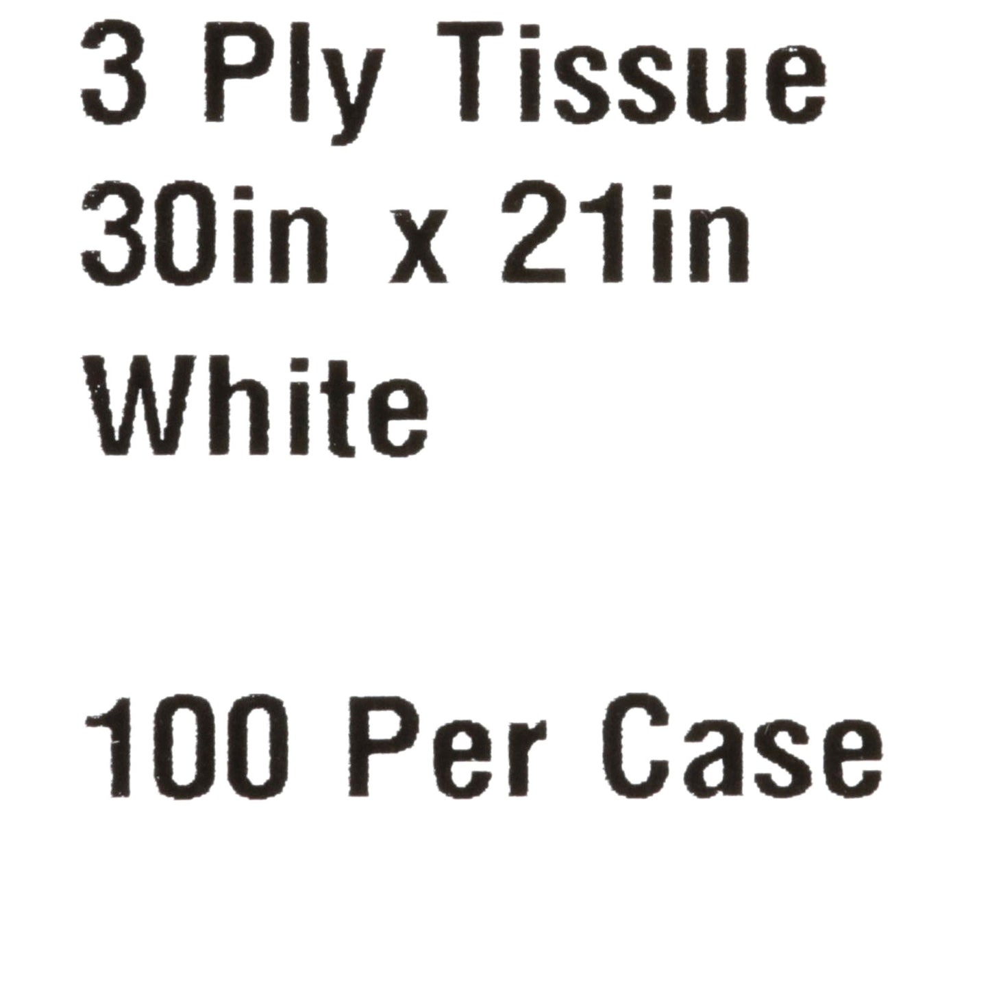 CAPE, EXAM WHT F/B OPN 30X21