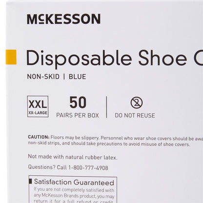 SHOECOVER, LF XXLG BLU