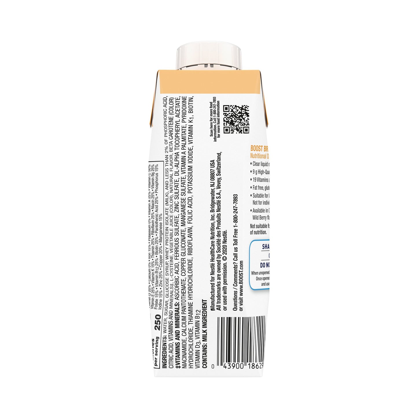 BOOST BREEZE, ORG 8OZ