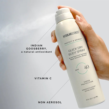 SUNSCREEN, SPRAY BODY QUICK DRY SPF40