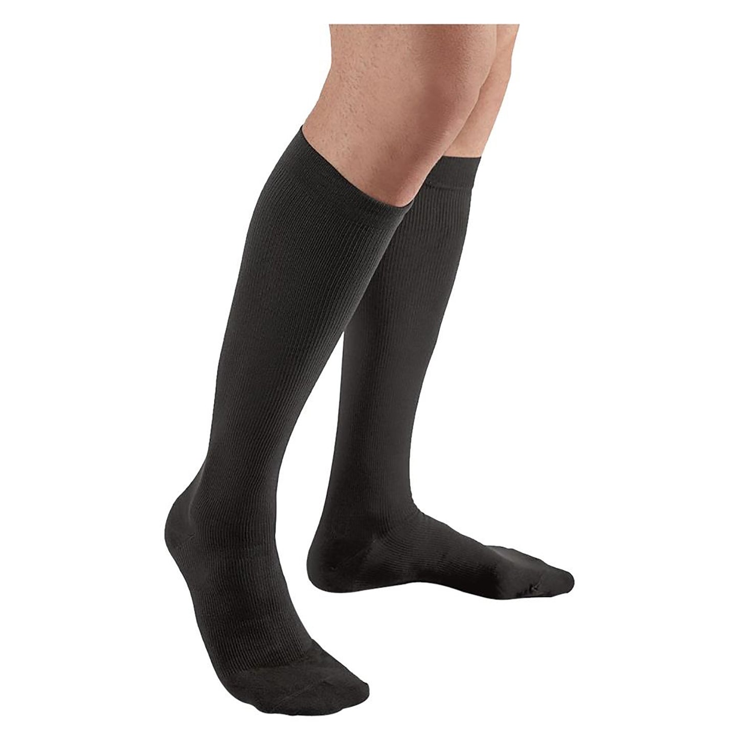 SOCKS, DRESS COMPRSN FUTURO RESTORING BLK MENS LG