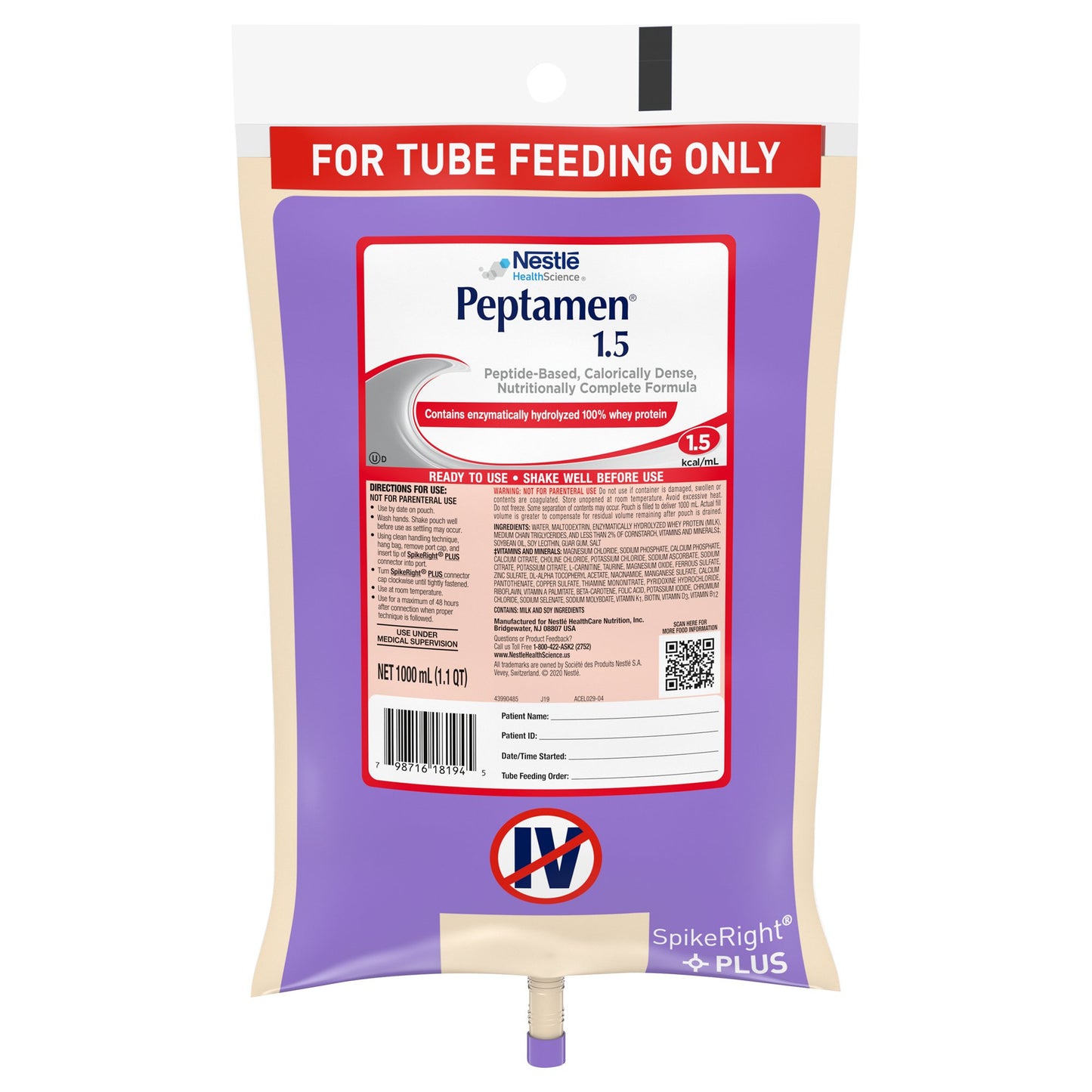 PEPTAMEN 1.5, ULTRAPAK 1000ML