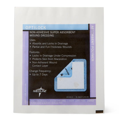 DRESSING, WND OPTILOCK N/ADH 4X4"