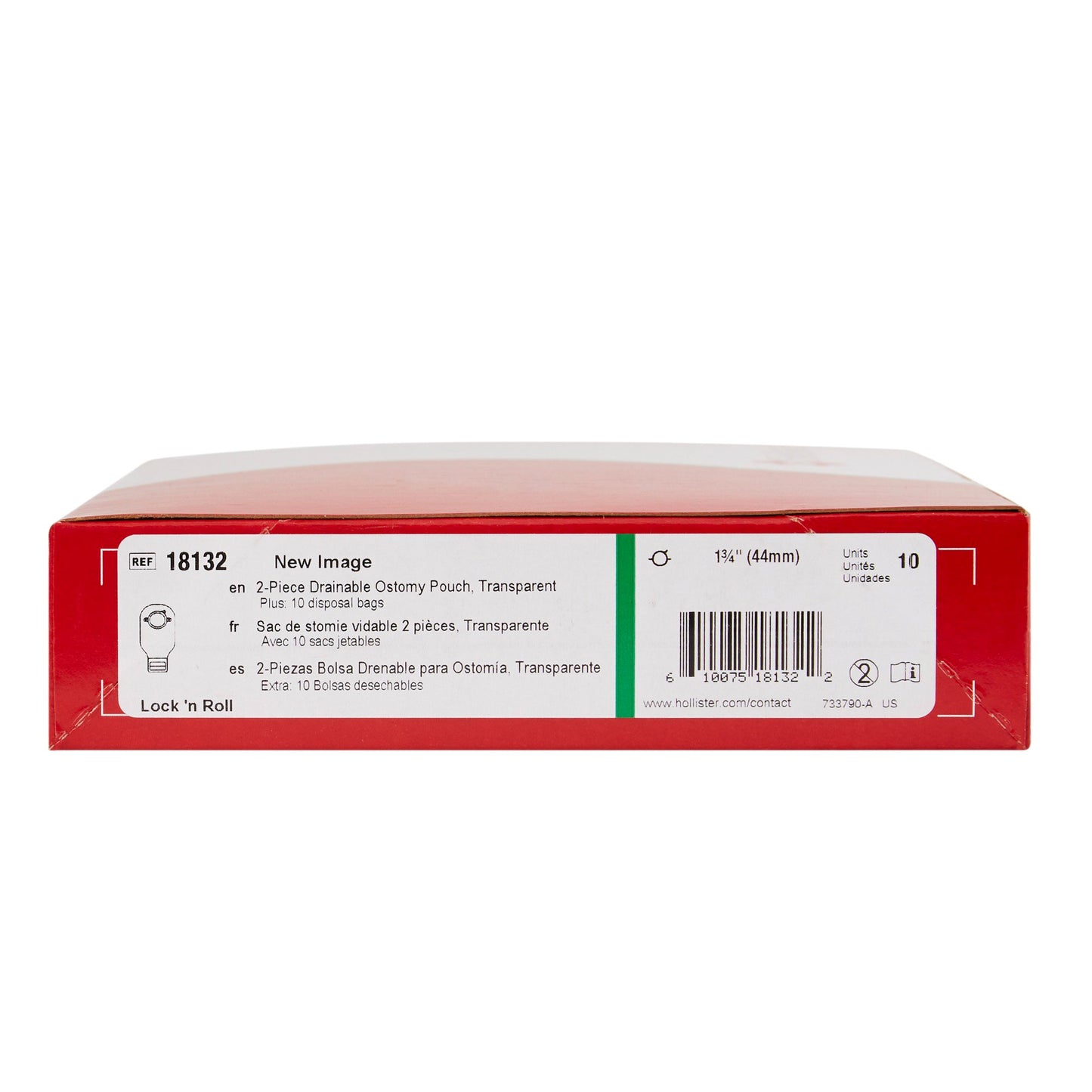 POUCH, DRN TRANSP 44MM 1 3/4"