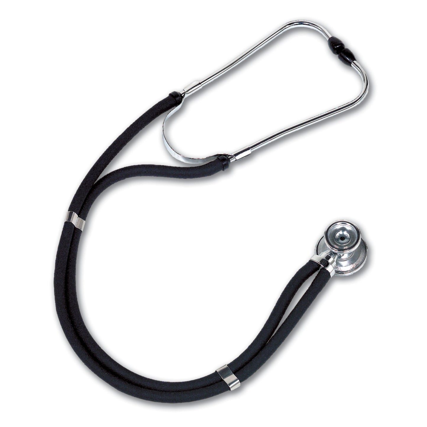 STETHESCOPE, SPRAG/RAP CHROME30" W/BLK TU BAUM