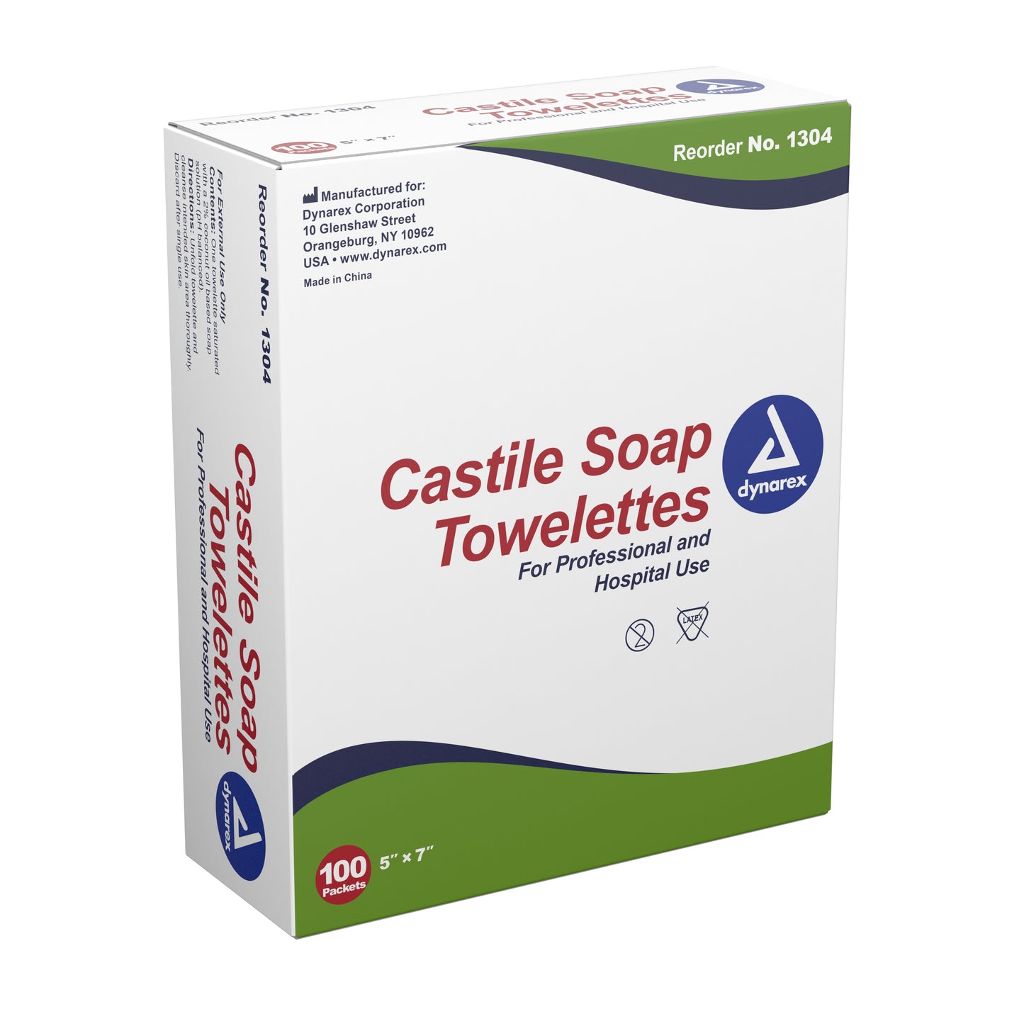 TOWELETTES, CASTILE SOAP