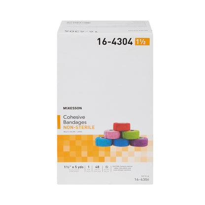 BANDAGE, COHESIVE 1.5" COLOR PK